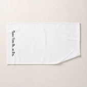 Meneer of mevrouw ~ Handdoekset / Aparte aankoop Bad Handdoek (Handdoek)