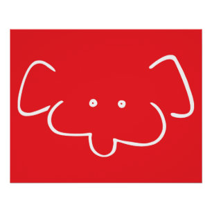 Meneer Olifant Perfect Poster