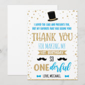 Meneer Onederful verjaardagskaart 20-17 Kaart (Voorkant / Achterkant)