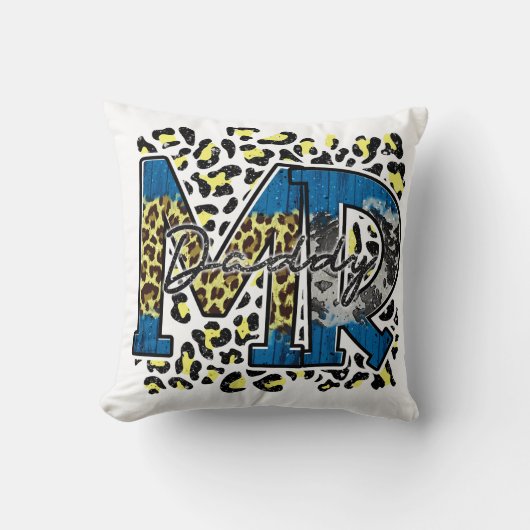 Meneer Papa   Kussen (Voorkant)