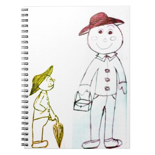 Meneer Paraplu en zijn andere vriend Notitieboek (Voorkant)