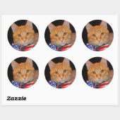 Meneer President houdt van Stickers! Ronde Sticker (Vel)