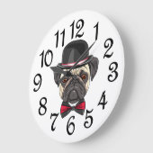 Meneer Pug Grote Klok (Hoek)