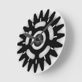 Meneer repareer het tandwielklok ronde klok (Hoek)