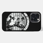 Meneer Schnauzer iPhone Hoesje (Achterkant horizontaal)