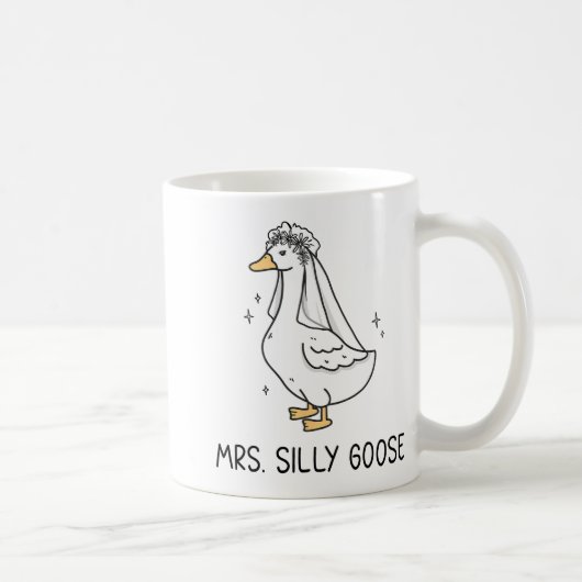 Meneer Silly Goose en Mevrouw Silly Goose Koppel M Koffiemok (Rechts)