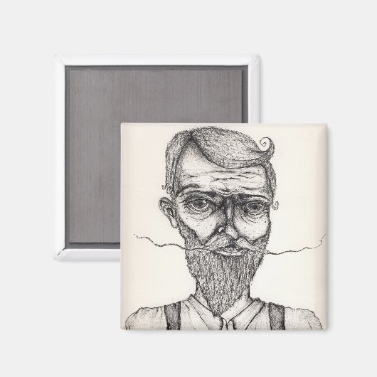 Meneer Sir 8x10 Magneet (Voorkant / Achterkant)