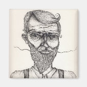 Meneer Sir 8x10 Magneet (Voorkant)