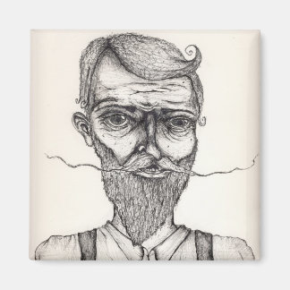 Meneer Sir 8x10 Magneet