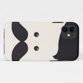 Meneer Snor! Case-Mate iPhone Case (Achterkant (horizontaal))