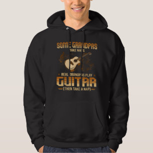 Meneer Sommige Opa Slaapt Klein Opa's Spelen Gui Hoodie