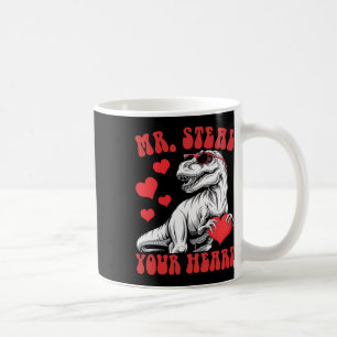 Meneer Steel Je Hart Hart T-rex Dinosaurus Valenti Koffiemok