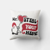 Meneer Steel Je Hart - Valentijn Kussen (Achterkant)