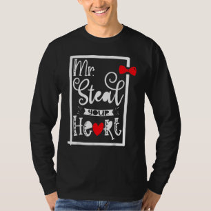 Meneer steelt je hart, Grappige liefdescitaat voor T-shirt