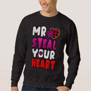 Meneer steelt je hart Valentijnsdag V-dag 1 Trui