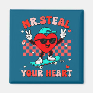 Meneer steelt je hart voor jongens peuters Valenti Magneet
