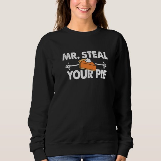 Meneer steelt je taart Thanksgiving 1 Trui (Voorkant)