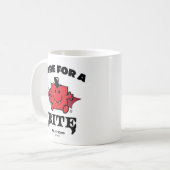 Meneer Sterke zorg voor een hapje Halloween Koffiemok (Voorkant links)