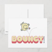 Meneer stuitert op zijn hoofd briefkaart (Voorkant / Achterkant)