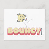 Meneer stuitert op zijn hoofd briefkaart (Voorkant)