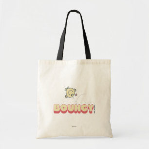 Meneer stuitert op zijn hoofd tote bag