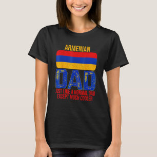 Meneer Vader De Man De Mythe De Armeense Legende A T-shirt