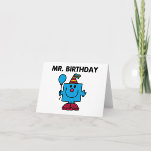 Meneer Verjaardag   Gefeliciteerd met verjaardag b Kaart