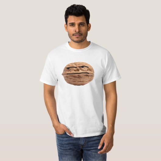meneer Walnoot T-shirt (Voorkant volledig)