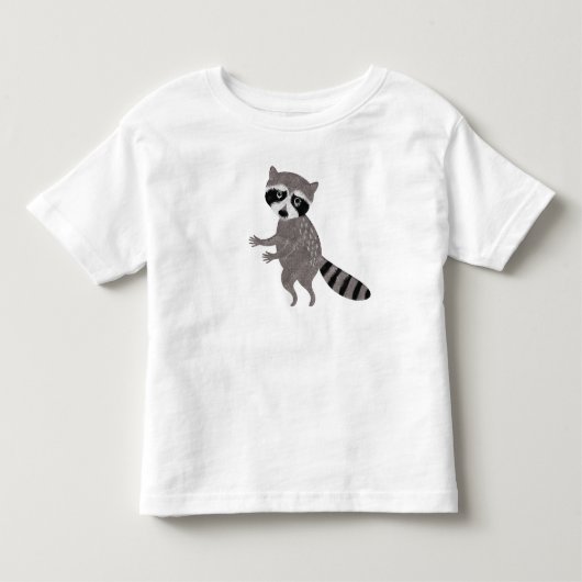 Meneer Wasbeer Fun Kids Tshirt (Voorkant)