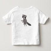 Meneer Wasbeer Fun Kids Tshirt (Achterkant)