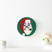Meneer Williams Bah Humbug kerstmis Ronde Klok (Huis)