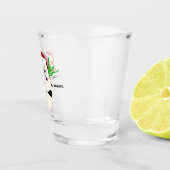 Meneer Williams Bah Humbug kerstmis Shot Glas (Rechts)