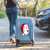 Meneer Williams Bah Humbug kerstmis Sticker (Koffer Insitu)