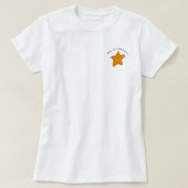 Meneer Zeester T-shirt (Design voorkant)