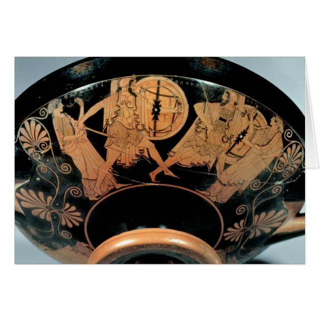 Menelaos, vergezeld van Aphrodite (Voorkant Horizontaal)