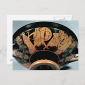 Menelaos, vergezeld van Aphrodite Briefkaart (Voorkant / Achterkant)