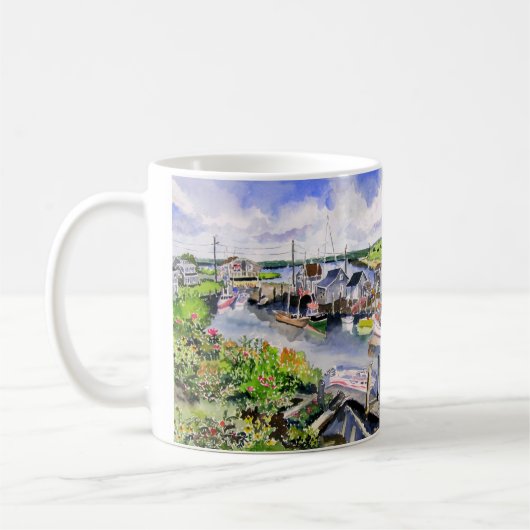 Menemsha, Marthas Vineyard Koffiemok (Links)