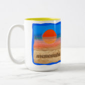 Menemsha Sunset Morning Coffee Mok (Links)