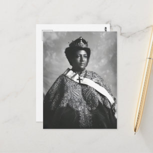 Menen Asfaw Koningin Afrika Keizerin Selassie I Ro Briefkaart
