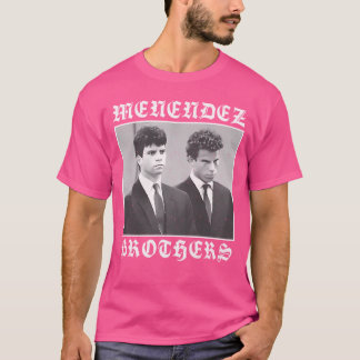 Menendez Brothers jaren 90 stijl nihilisme ontwerp T-shirt
