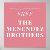 Menendez Brothers Poster (Voorkant)