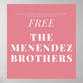 Menendez Brothers Poster