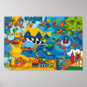 Meng Brasil door Mônica Fuchshuber Poster (Voorkant)