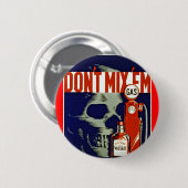 Meng de Em niet Ronde Button 5,7 Cm (Voorkant /achterkant)