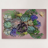 Meng de Kleur Succulent Vertoning Legpuzzel (Horizontaal)