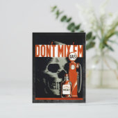 Meng 'Em' niet - Drink en stuur niet. Briefkaart (Staand voorkant)