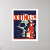 Meng 'Em - XL' niet Canvas Afdruk (Voorkant)