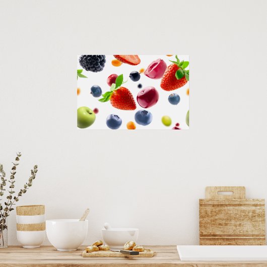 Meng fruit poster (Keuken)