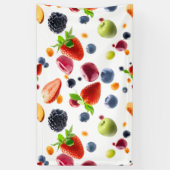 Meng fruit spandoek (Verticaal)