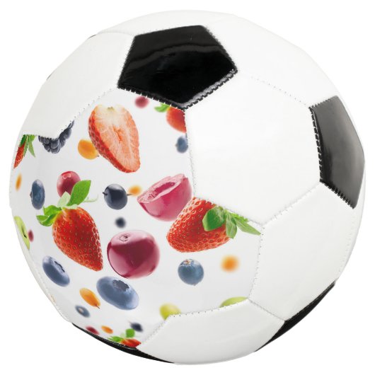 Meng fruit voetbal (Drie kwart)